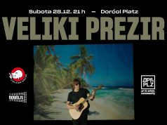Veliki Prezir objavio spot za singl “Ode Voz” i najavio koncerte u Novom Sadu i Beogradu