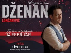 Dženan Lončarević za Dan zaljubljenih u mts Dvorani