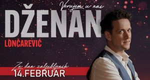Dženan Lončarević za Dan zaljubljenih u mts Dvorani