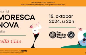 Besplatan koncert ansambl Moresca Nova u DOB-u