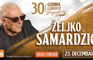 30 godina ljubavi iz Beograda! Tradicionalni novogodišnji koncerti Željka Samardžića