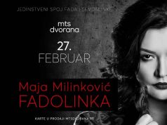 Koncert Maje Milinković “Fadolinka” zakazan u mts Dvorani