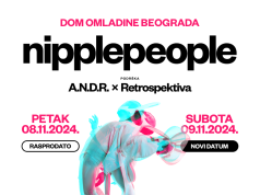 Počinje “FRKA”! Nipplepeople sleću u Dom omladine