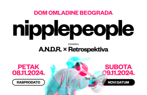 Počinje “FRKA”! Nipplepeople sleću u Dom omladine