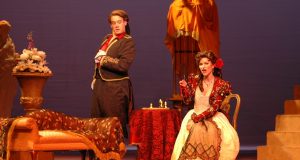 Opersko-scenska predstava “Marija Kalas” pozorišne trupe iz Italije u Narodnom pozorištu