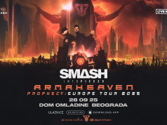 Audio-vizuelni SPEKTAKL u Domu Omladine Beograda 28. septembra! Ulaznice za Smash Into Pieces od danas U PRODAJI