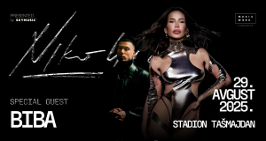 Tašmajdan gori krajem avgusta – Biba iz Crnog Ceraka specijalni gost na Nikolijinom koncertu!