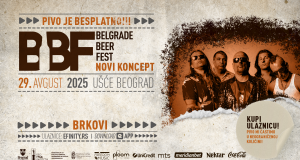 Punk – folk HAOS na Ušću: BRKOVI stižu na BELGRADE BEER FEST