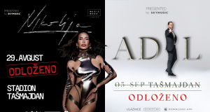 U vezi sa poslednjim izjavama SC Tašmajdan, kompanija Skymusic želi da razjasni okolnosti oko otkazivanja planiranih koncerata – Nikolije (29. avgust) i Adila (05. septembar)