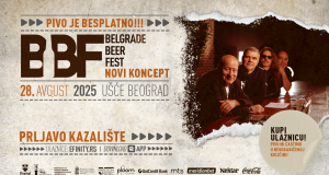 Rok spektakl leta na NAJVEĆOJ BINI U EVROPI: Prljavo kazalište dolazi na Belgrade Beer Fest