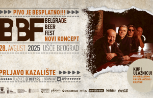 Rok spektakl leta na NAJVEĆOJ BINI U EVROPI: Prljavo kazalište dolazi na Belgrade Beer Fest