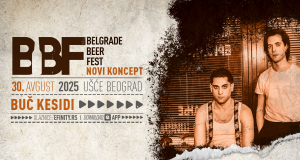 BUČ KESIDI na Belgrade Beer Festu : “MODERNE VEZE” UŽIVO NA UŠĆU