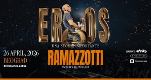 EROS RAMAZZOTTI rasprodao dva koncerta u Amsterdamu na gala premijeri svetske turneje