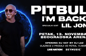 PITBULL proširio evropsku turneju! MR. WORLDWIDE 13. NOVEMBRA U BEOGRADSKOJ ARENI