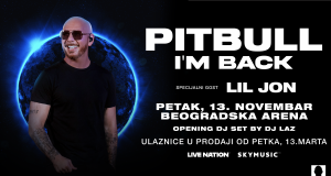PITBULL proširio evropsku turneju! MR. WORLDWIDE 13. NOVEMBRA U BEOGRADSKOJ ARENI