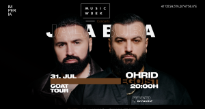 Jala Brat i Buba Corelli ponovo u Makedoniji! Nakon rasprodate DVE ARENE u Skopju, GOAT TOUR stiže u Ohrid 31. jula