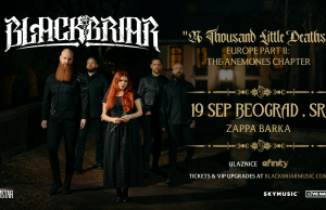 SIMFONIJSKI METAL SPEKTAKL U BEOGRADU: Holandski senzacija Blackbriar stiže na Zappa Barku 19. septembra! Ulaznice u prodaji od danas