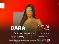 BEOGRAD JE SPREMAN DA BANGARANGA! Dara prvi put nastupa u Srbiji 27. juna na festivalu Belgrade Music Week