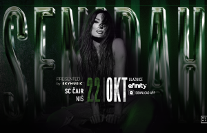 SKYMUSIC & Music Week Concerts predstavlja: SENIDAH hala “Čair” – 22. oktobar, veliki solistički koncert